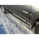 Пороги овальные с проступью Chevrolet Niva