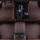 Кожаные коврики ромбом Audi Q7 5 мест