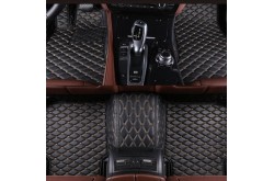 Кожаные коврики ромбом Mercedes Benz