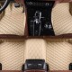 Кожаные коврики ромбом Peugeot