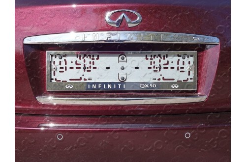 Рамка номерного знака Infiniti QX50