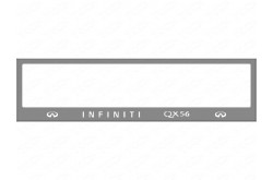 Рамка номерного знака Infiniti QX56