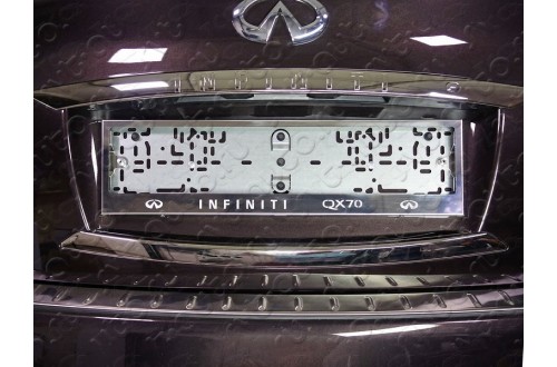 Рамка номерного знака Infiniti QX70