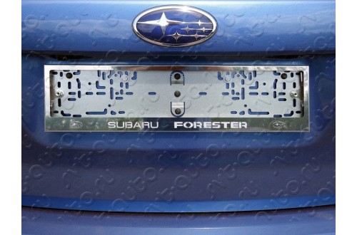 Рамка номерного знака Subaru Forester