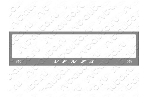 Рамка номерного знака Toyota Venza