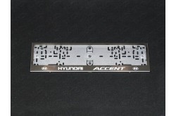 Рамка номерного знака Hyundai Accent