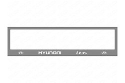 Рамка номерного знака Hyundai ix35