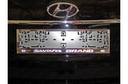 Рамка номерного знака Hyundai Grand Santa Fe