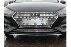 Рамка номерного знака Hyundai Solaris