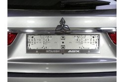 Рамка номерного знака Mitsubishi ASX