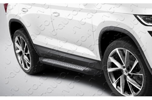 Пороги площадка Bmw Style Skoda Kodiaq