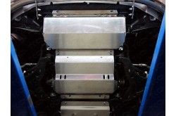 Алюминиевая защита радиатора Fiat Fullback MT