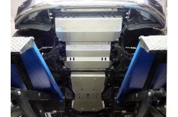 Комплект алюминиевых защит Fiat Fullback MT