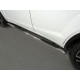 Пороги овальные с накладкой Lifan X60