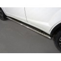 Пороги овальные с проступью Lifan X60