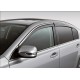 Дефлекторы окон с нержавеющим молдингом Kia Optima 4 рестайлинг