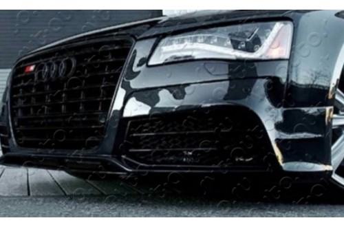 Сетка в бампер с установкой Audi A8