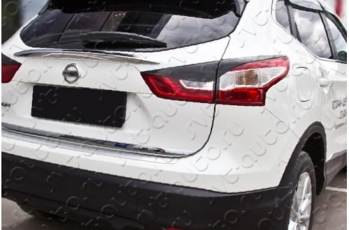 Реснички на задние фонари Nissan Qashqai 2