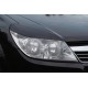 Реснички на фары Opel Astra H рестайлинг