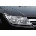 Реснички на фары Opel Astra H рестайлинг