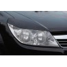 Реснички на фары Opel Astra H рестайлинг