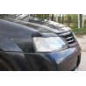 Реснички на передние фары Renault Logan
