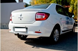 Реснички на задние фонари Renault Logan 2