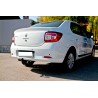 Реснички на задние фонари Renault Logan 2