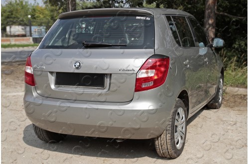 Реснички на задние фонари Skoda Fabia Combi