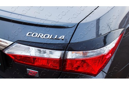 Реснички на задние фонари Toyota Corolla E160