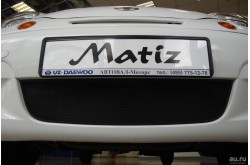 Сетка в бампер Daewoo Matiz с установкой