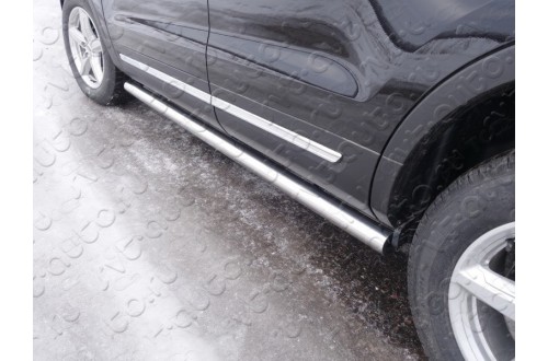Пороги труба Ford Explorer 5 рестайлинг