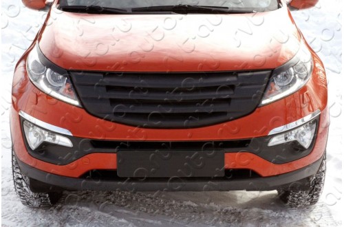 Решетка радиатора вариант 3 с черной сеткой Kia Sportage 3