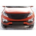 Решетка радиатора вариант 3 с черной сеткой Kia Sportage 3
