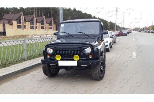 Решетка радиатора без сетки Uaz Hunter