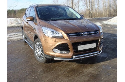 Защита передняя двойная Ford Kuga 2
