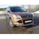 Защита передняя двойная Ford Kuga 2