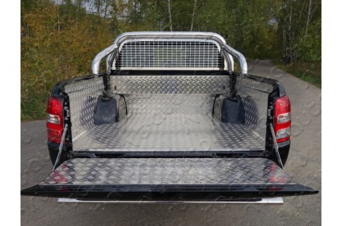 Защитный алюминиевый вкладыш в кузов Fiat Fullback