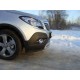 Защита переднего бампера короткая Opel Mokka