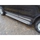 Пороги алюминиевые Slim Line Silver Geely Atlas