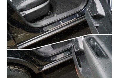 Накладки на пороги Geely Atlas