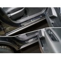 Накладки на пороги Geely Atlas