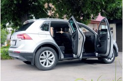 Накладки на пороги дверей Volkswagen Tiguan 2