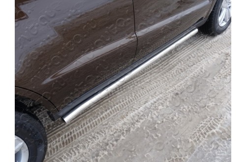Пороги труба Geely Emgrand X7