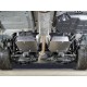 Алюминиевая защита бензобака Geely Emgrand X7 рестайлинг