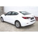 Накладка на задний бампер Mazda 3 BM седан
