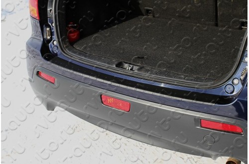 Накладка на задний бампер Mitsubishi ASX