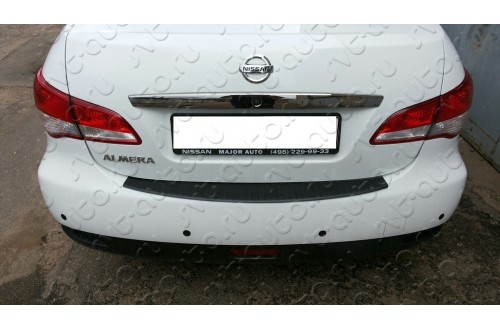 Накладка на задний бампер Nissan Almera G15