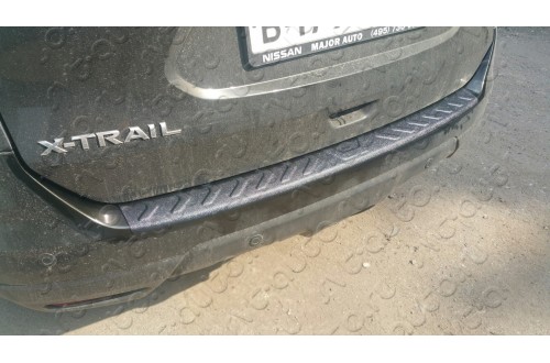 Накладка на задний бампер Nissan X-trail T32