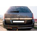 Накладка на задний бампер Opel Astra Н универсал